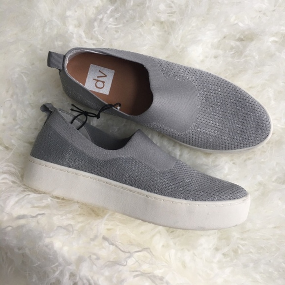DV Shyanne Stretch Slip On Knit Sneakers New - Picture 3 of 6